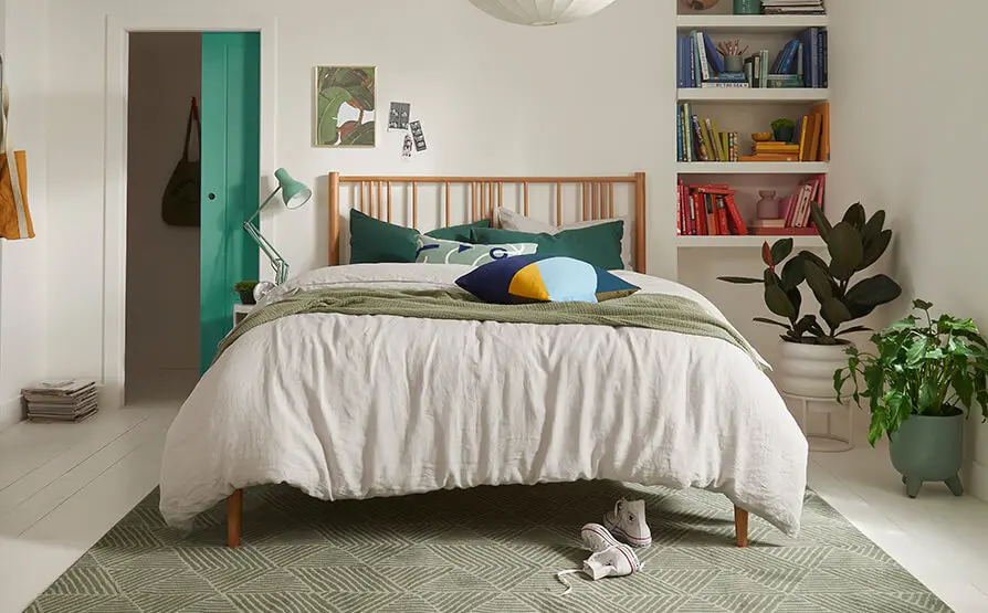studio by silentnight eco mattress on bed
