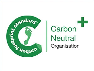 We are a Carbon Neutral Plus organisation