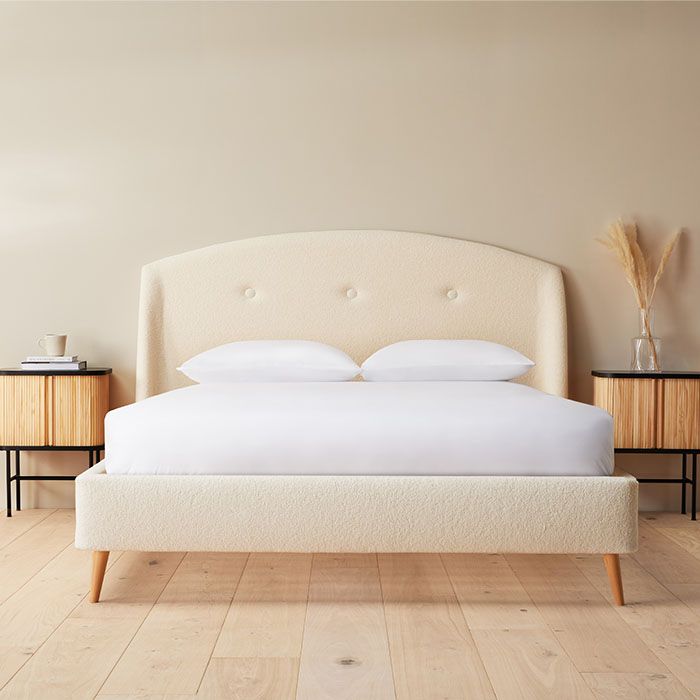 Evana Upholstered Bedframe hero