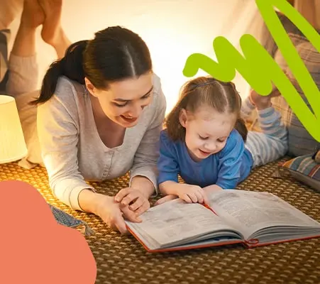 Kids sleep advice for parents - feeling characters to help your child sleep
