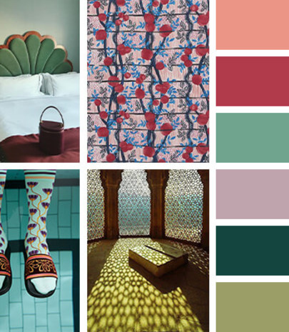 gardens of babylon colour scheme