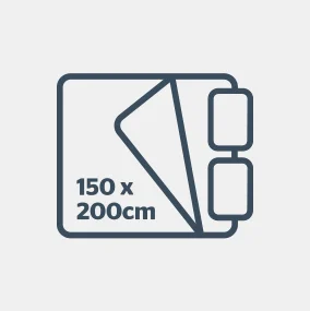 king size mattress dimensions 150 x 200cm