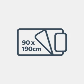 Single mattress dimensions 90 x 190cm
