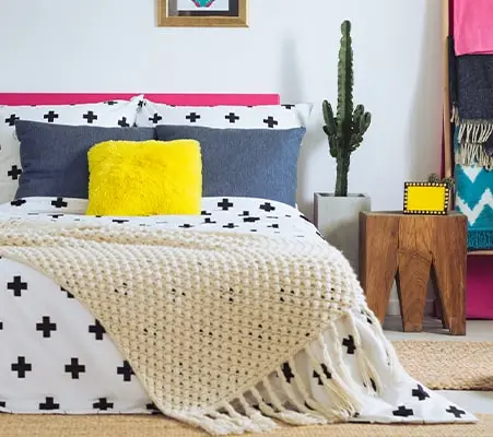 design advice for a maximalist bedroom