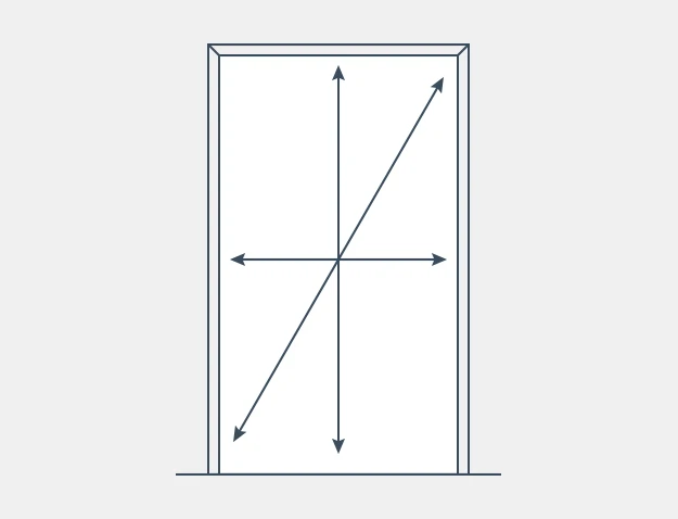 Measure your doorways