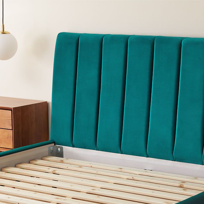 Octavia Upholstered Bed Frame head