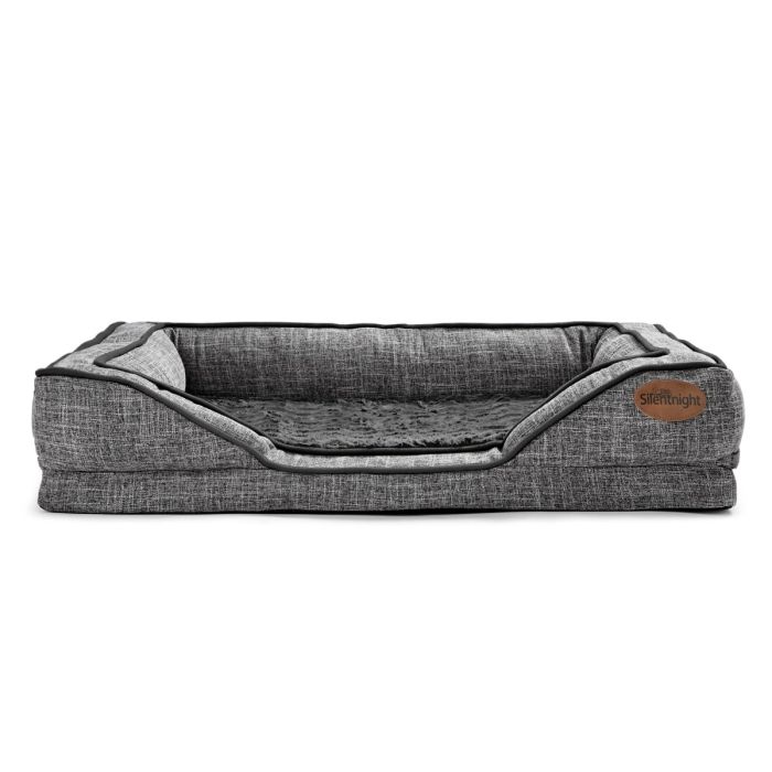 front view of pet bed
