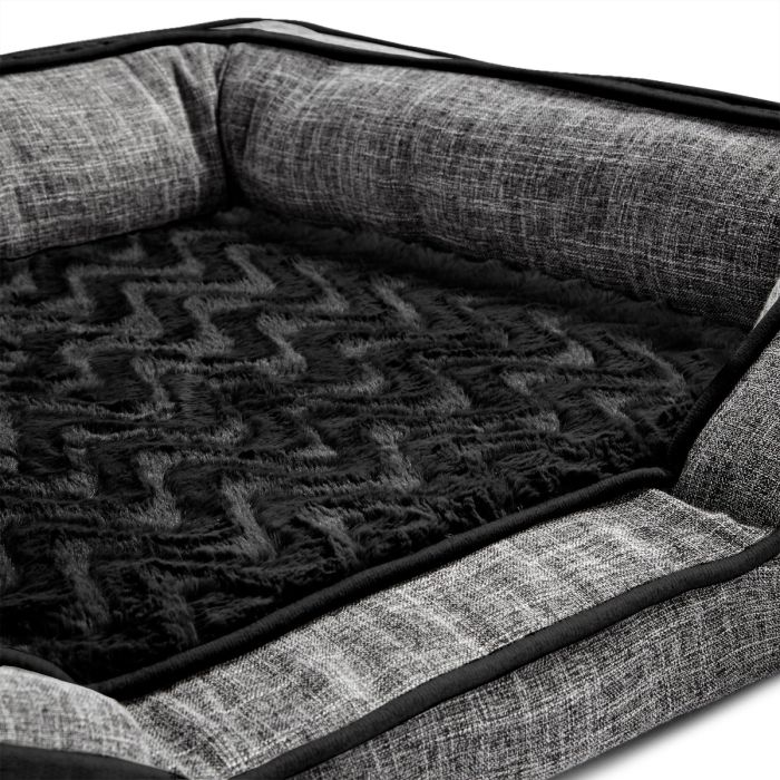 corner view of pet bed