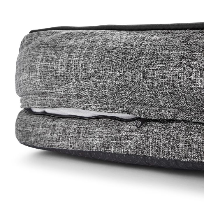 corner view of pet bed