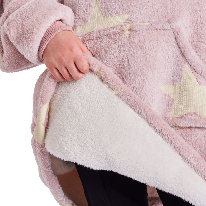 Silentnight Snugsie Kids Oversized Hoodie Glow In The Dark zoom