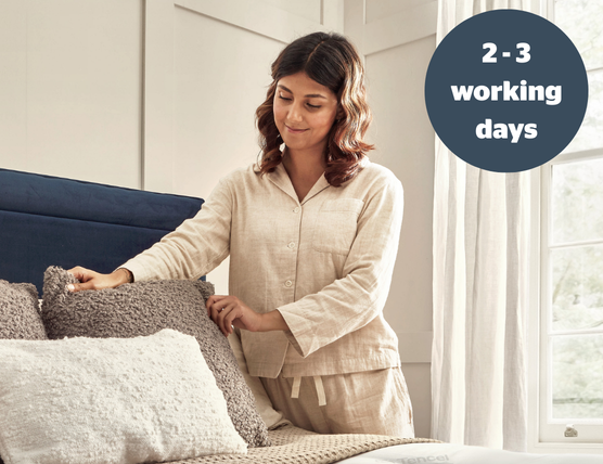 bedding delivered within 2-3 days