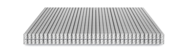 Dual pocket spring layer
