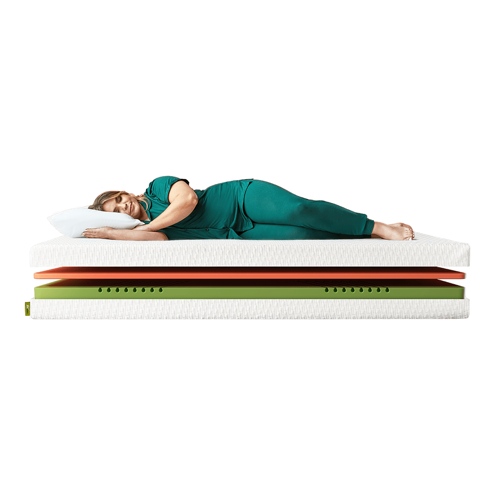 The interior layers of a just sleep - just relax mattress