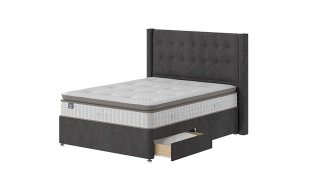2 drawer divan storage bed