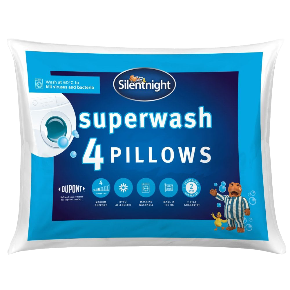 Silentnight superwash 4 pillows